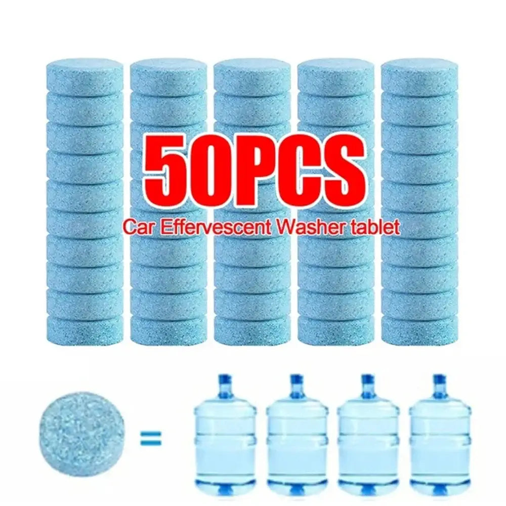 Car Windscreen Cleaner - Effervescent Tablets (available in different quantities) Habicare