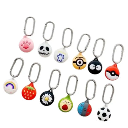 Cartoon Silicone Case for Air Tag – Keychain Holder Habicare