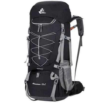 75L Waterproof Hiking Backpack with Rain Cover