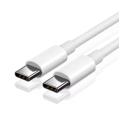 Type C to Type C (2m) Charger Cable For Samsung Devices (White) 9eight5