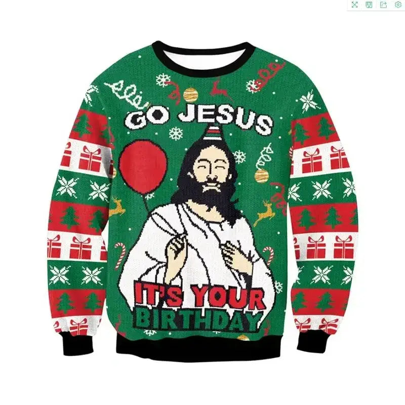 Christmas Jersey (30 designs available - Small & Medium) Habicare