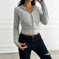 City Chic Slim Zip-Up Coat for Women
