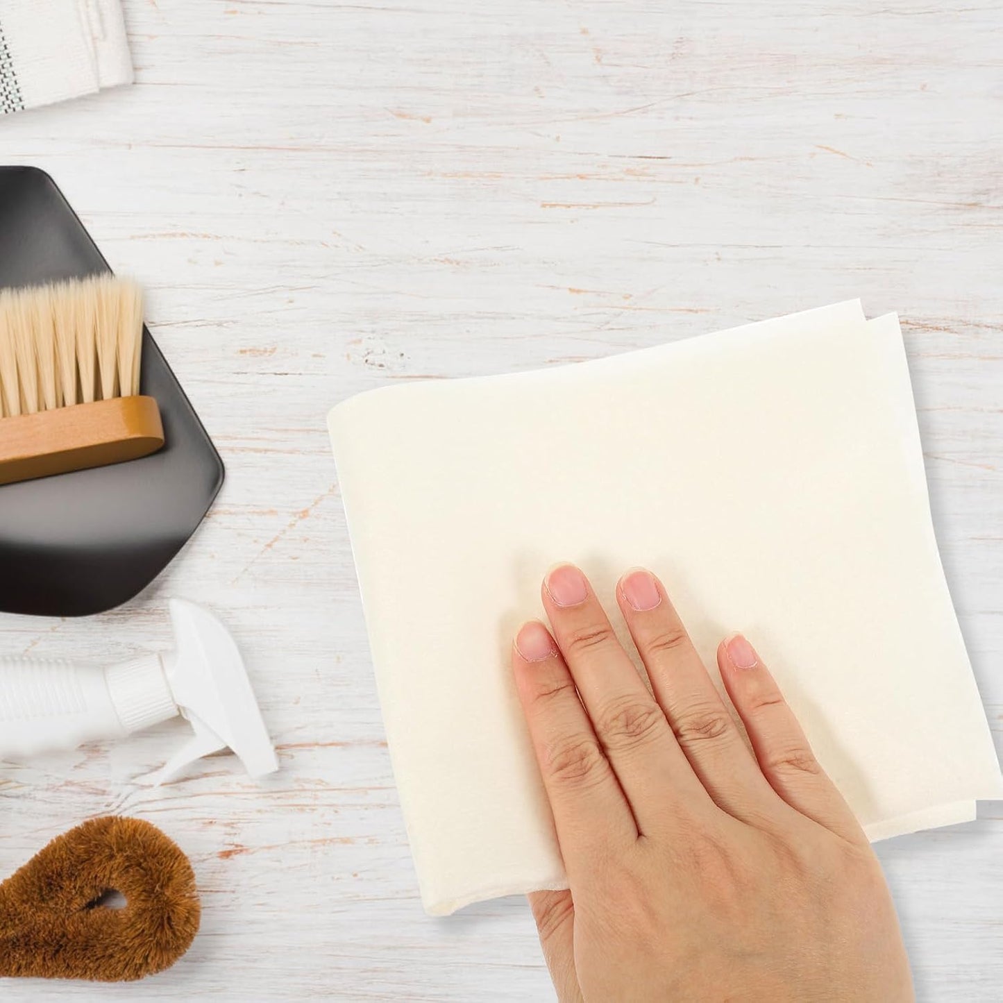 Frankly Cotton Bamboo Reusable Cleaning Wipes Nest & Stem Homewares