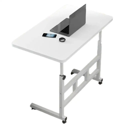 Compact Adjustable Bedside Work Desk with a 4-Wheel Mobile Design Habicare