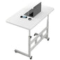 Compact Adjustable Bedside Work Desk with a 4-Wheel Mobile Design Habicare