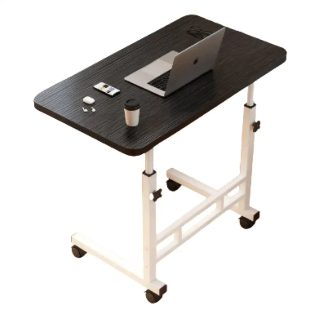 Compact Adjustable Bedside Work Desk with a 4-Wheel Mobile Design Habicare