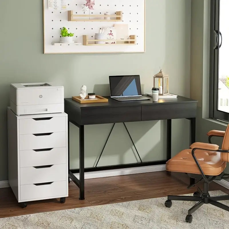 Computer Desk with Drawers (3 colours available) Habicare