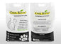 Cool Kitty Cat Litter activated charcoal ball-shaped clumping cat litter in 10L container, designed for easy scoop and odor control.