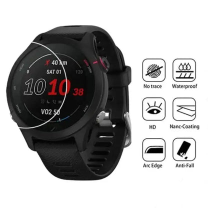 Curved Edge Screen Protectors for Garmin Forerunner 955 (Pack of 5) Habicare