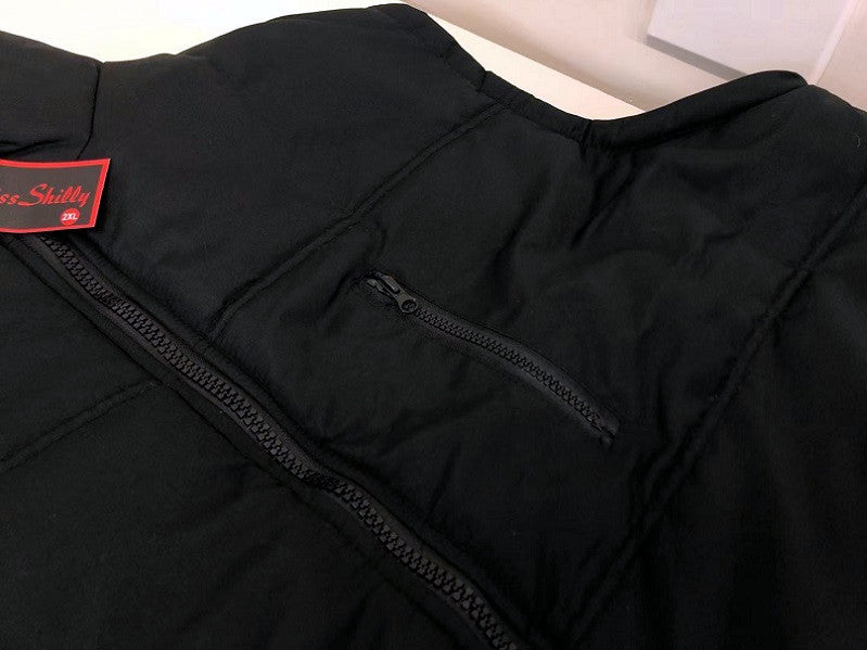 Marked Size 4XL Vest/Sleeveless Thermal Jacket Black dealonline.co.nz