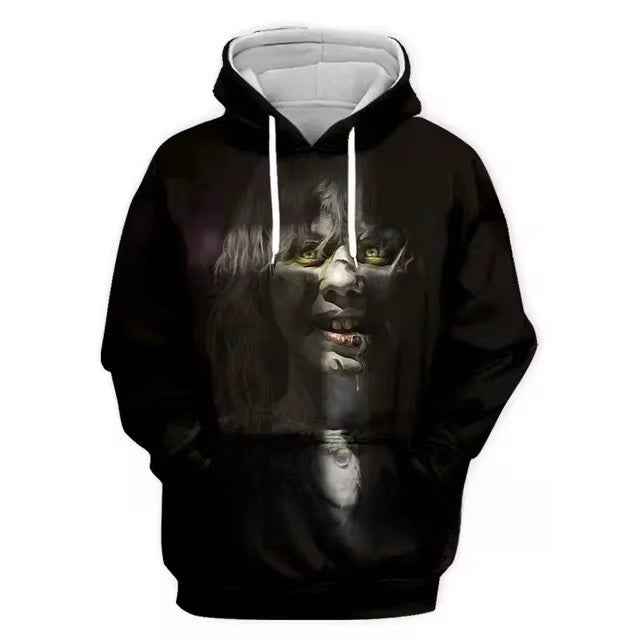 3d digital printing street men's crown sweatshirt