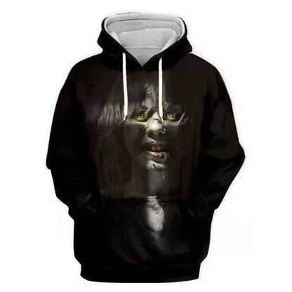 3d digital printing street men's crown sweatshirt