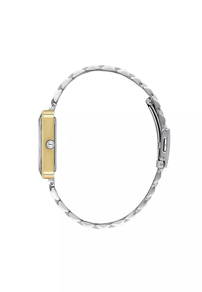 Daniel Klein Premium Rectangular Two Tone Watch - DK.1.13875-5 Kiwi Watches