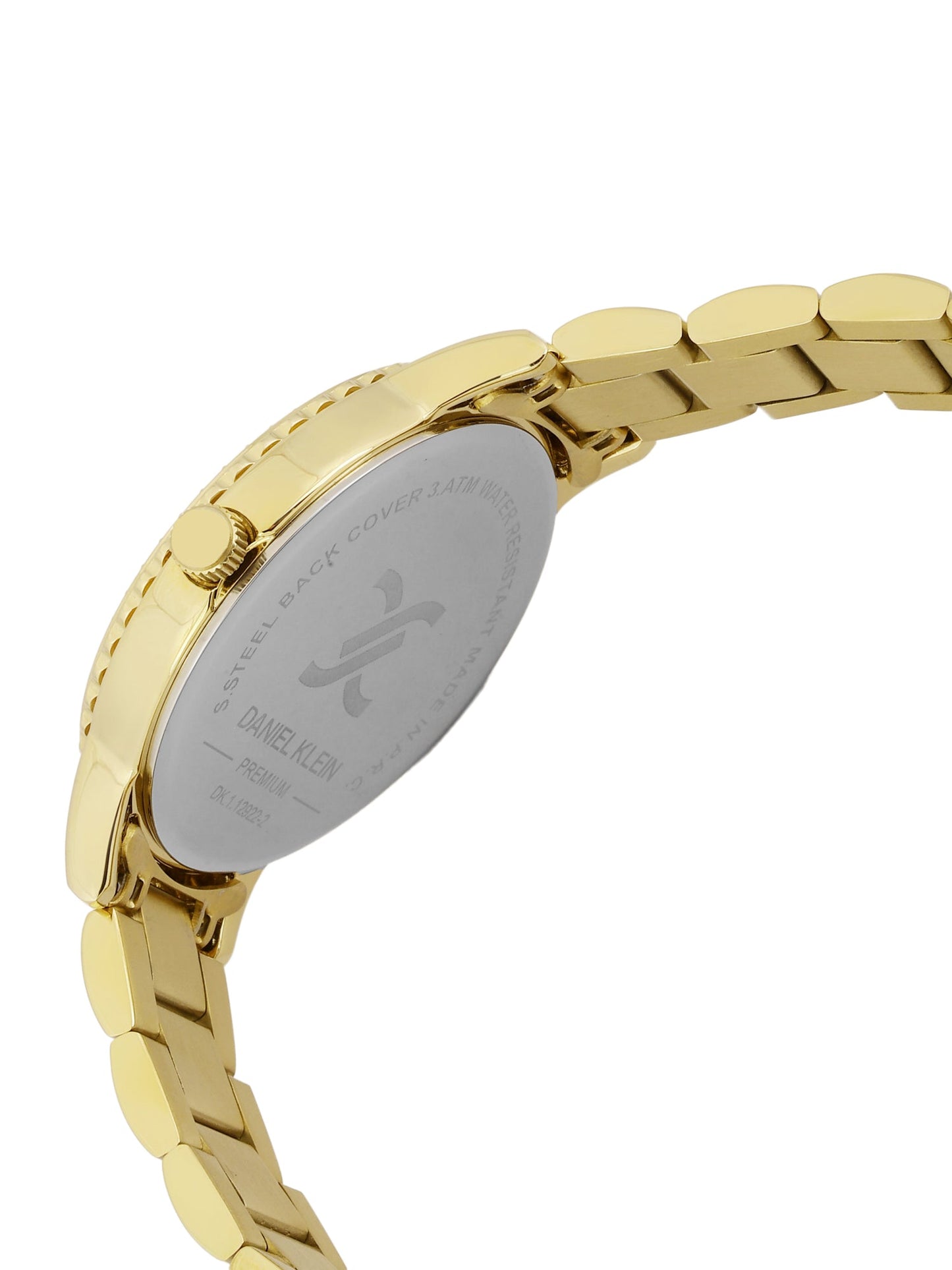Daniel Klein Classic Silver Dial Gold Watch - DK.1.12922-2 Kiwi Watches