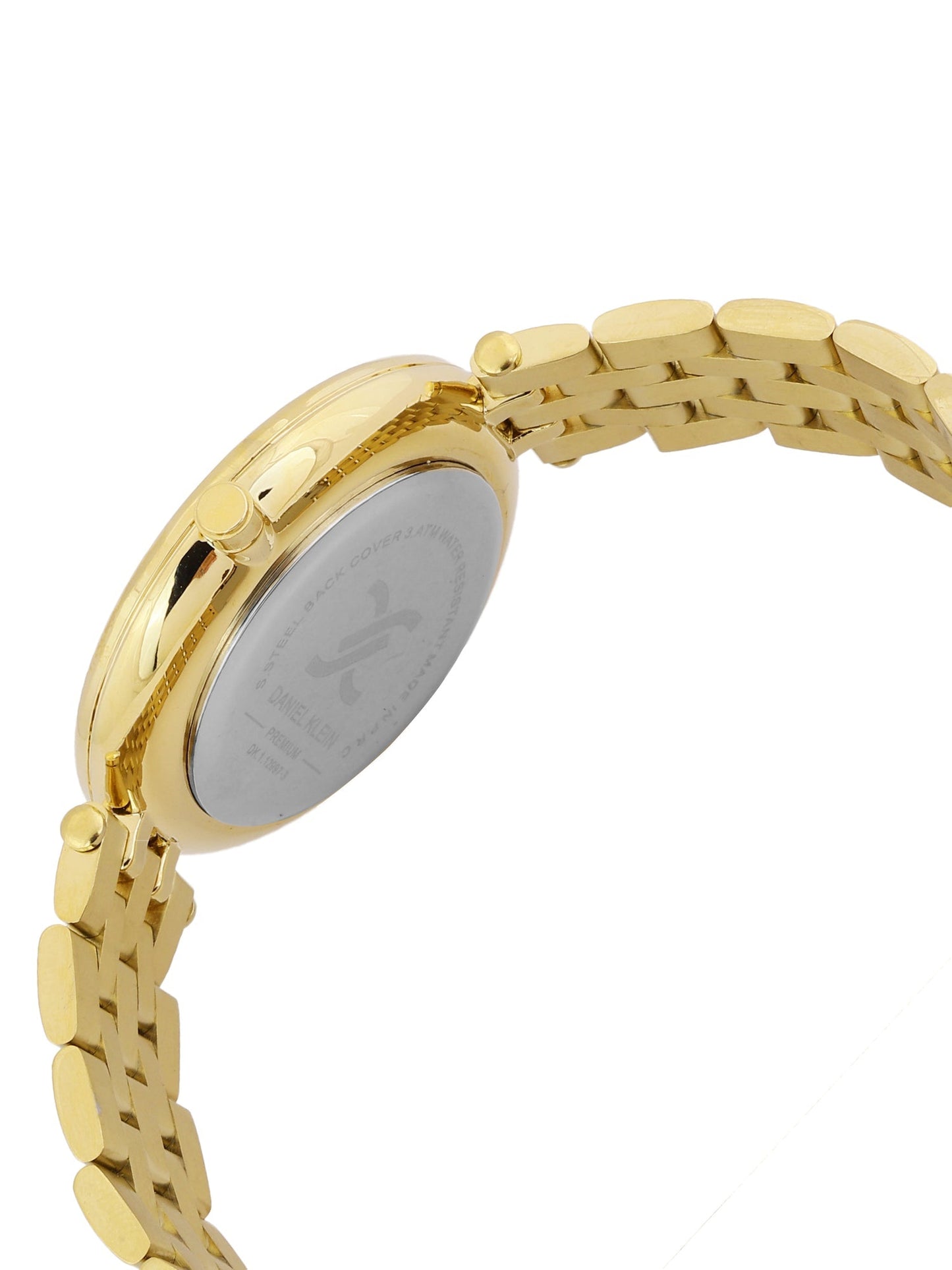 Daniel Klein Classic Silver Dial Gold Watch - DK.1.12997-3 Kiwi Watches