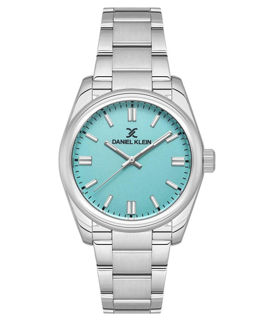 Daniel Klein Premium Blue Dial Silver Watch - DK.1.13824-2 Kiwi Watches