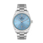 Daniel Klein Premium Date Window Blue Dial Silver Watch - DK.1.13799-4 Kiwi Watches