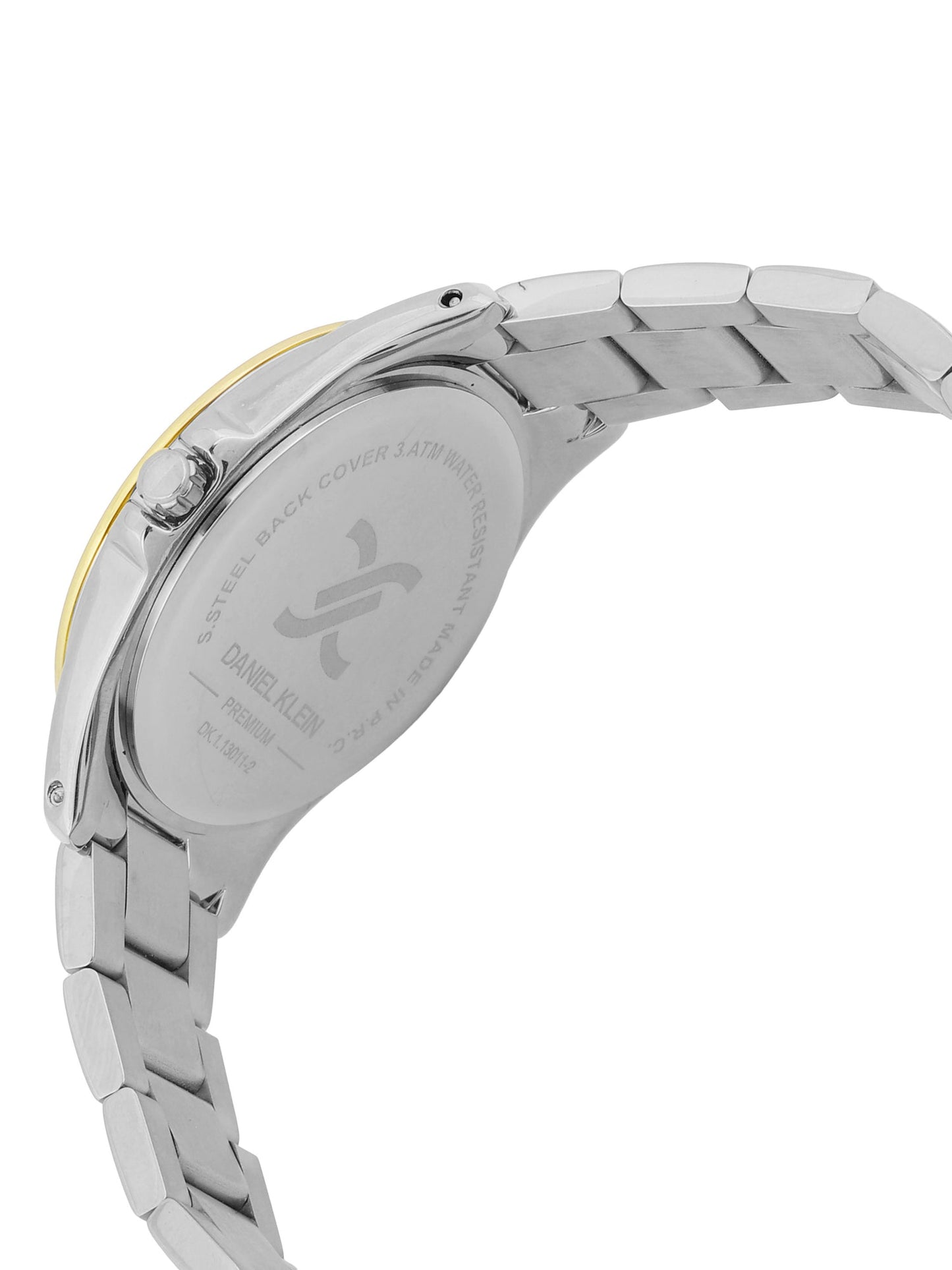 Daniel Klein Classic Silver Dial Two Tone Watch - DK.1.13011-5 Kiwi Watches