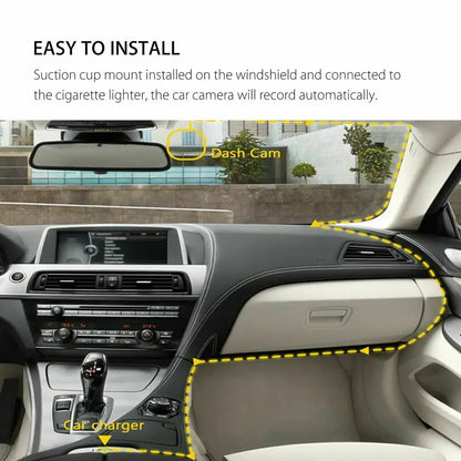 Dash Cam (Full HD - Front & Rear) Habicare