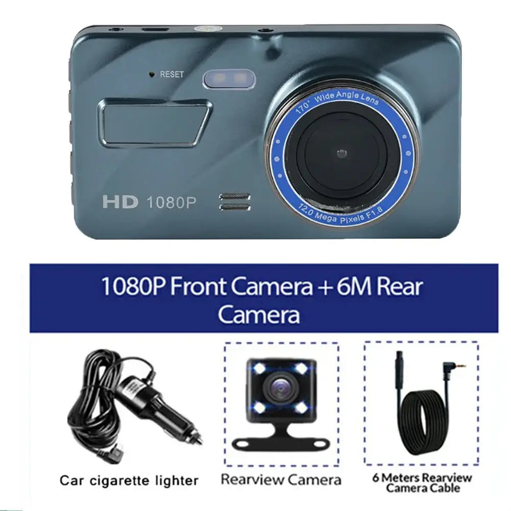 Dash Cam (Full HD - Front & Rear) Habicare