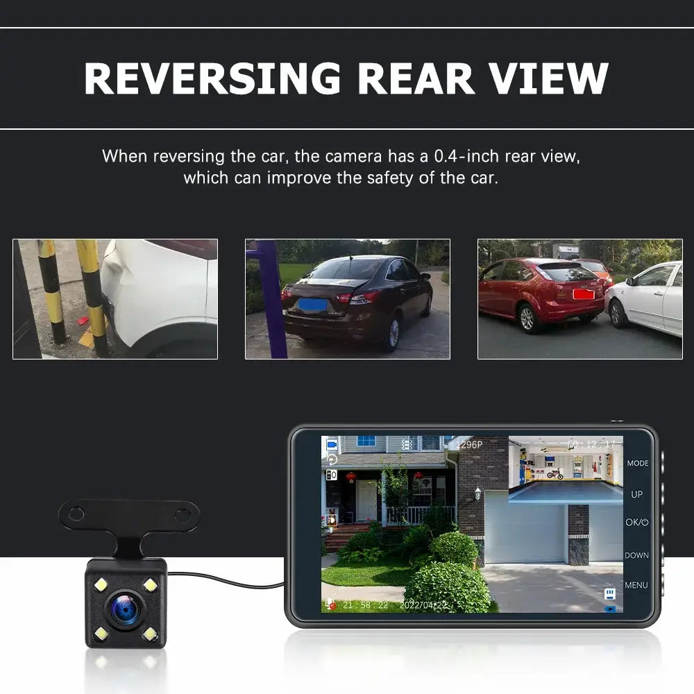 Dash Cam (Full HD - Front & Rear) Habicare