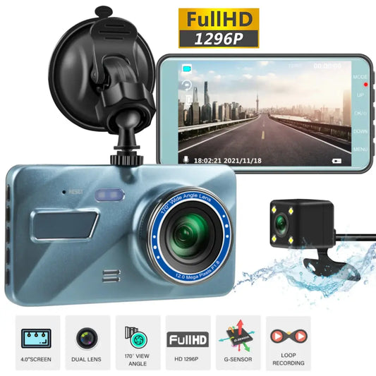 Dash Cam (Full HD - Front & Rear) Habicare