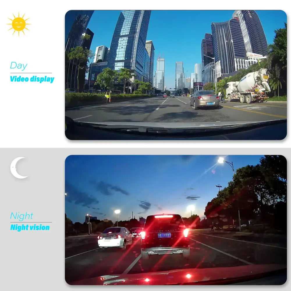 Dash Cam (Full HD - Front & Rear) Habicare