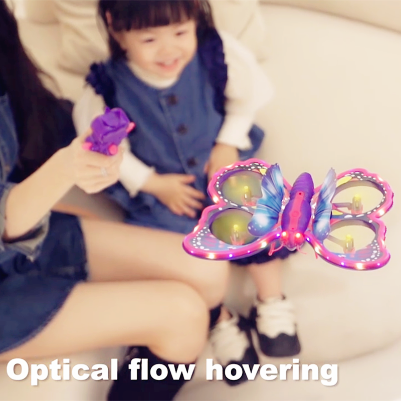 2.4GHz RC Butterfly Drone RC Quadcopter 3D Flip Gravity Sensing Headless dealonline.co.nz