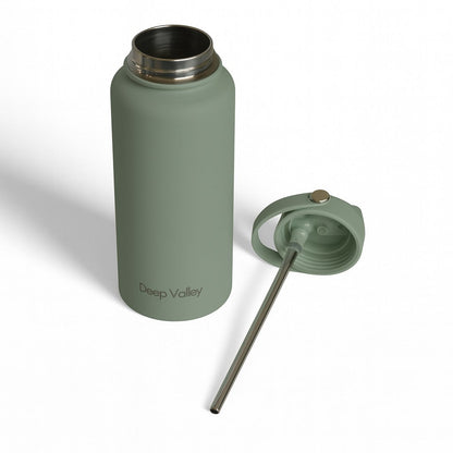 Bundle: Pea Green 1L Insulated Bottle + DayTrip Mini Bag - ShopHub