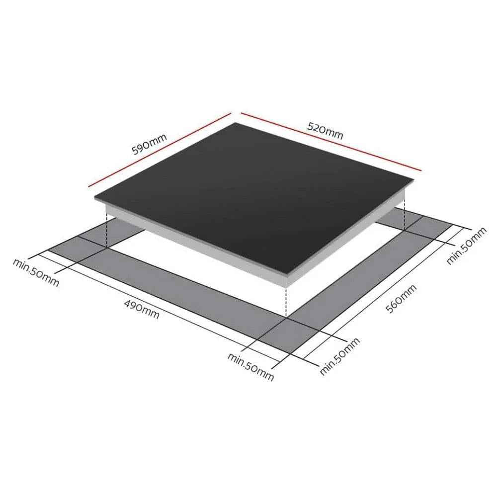 Devanti Induction Cooktop 60cm Electric Cooker