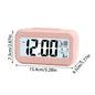 Digital Alarm Clock – Battery Operated with Indoor Temperature & Light Sensor Backlight (3 colors available) Habicare