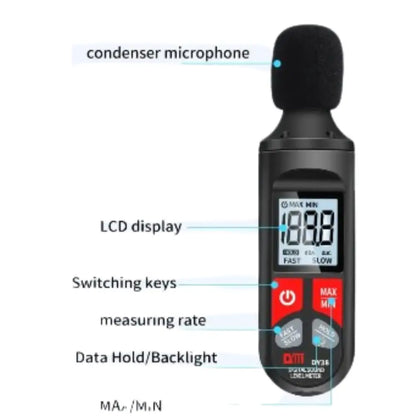 Sound Level Meter - Digital Habicare