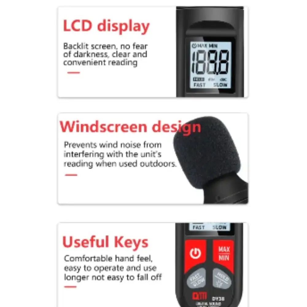 Sound Level Meter - Digital Habicare