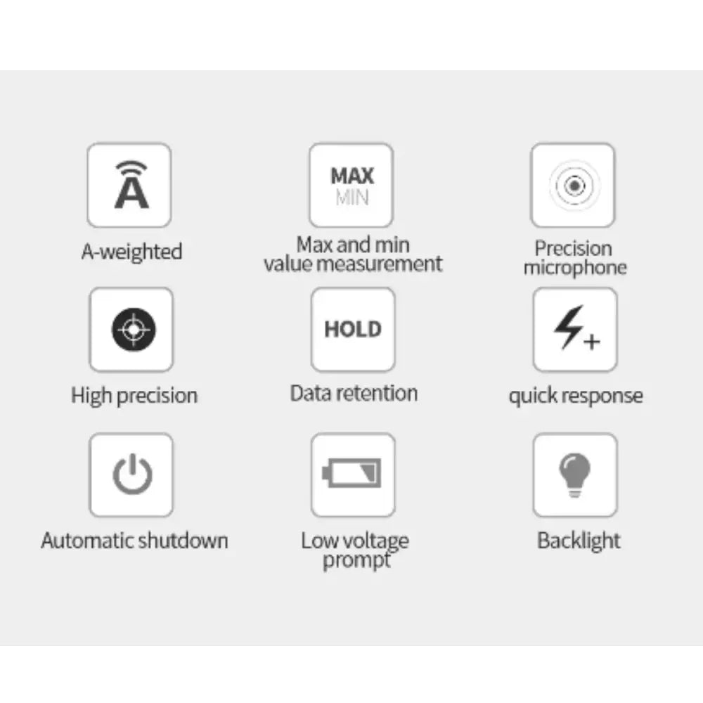 Digital Sound Level Meter Habicare