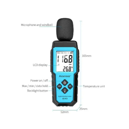 Digital Sound Level Meter Habicare
