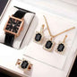 Diva-Shine Diamond Quartz Watch Set