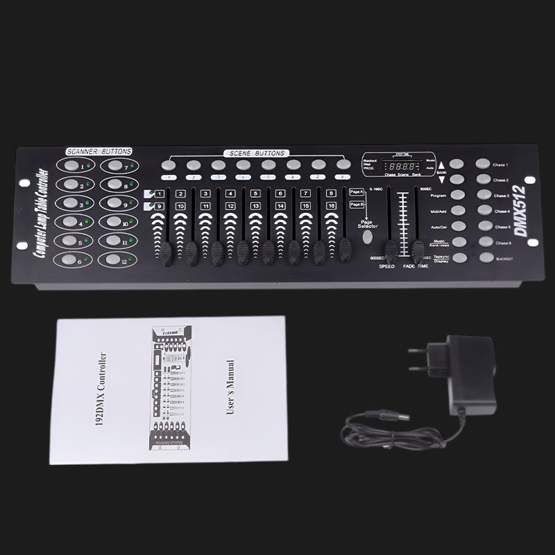 Dmx 512 Dj Light Controller Programmable Control For Laser Light Show-3