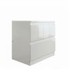 Monaco' White Bedside Table
