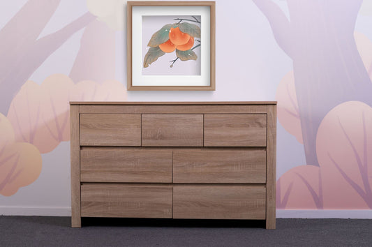 'Byron' Light Oak Low Boy sue-e furniture