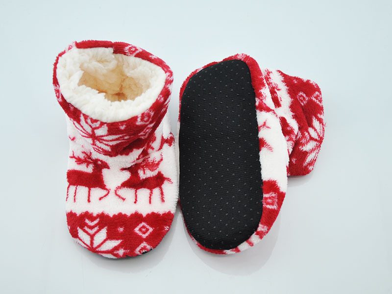 (3 Pairs) Kids Plush Warm Foot lets / Floor Socks size 20 ~ 23 dealonline.co.nz