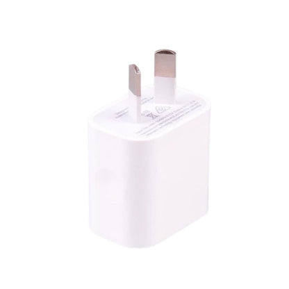 Dual USB Power Adapter Wall Plug (NZ / AUS) (White) 9eight5