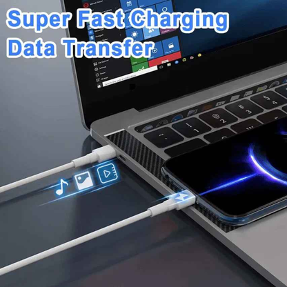 5A 100W USB-C to USB-C Cable – Super Speed Fast Charging & Data Sync