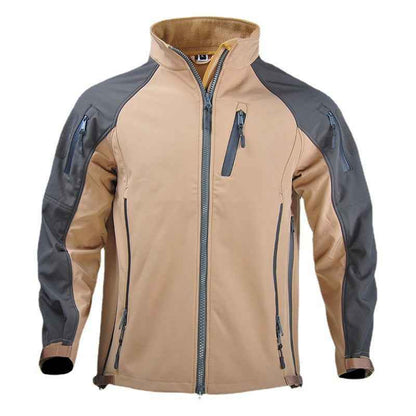 Men's Waterproof Tactical Softshell Jacket for Fall/Winter