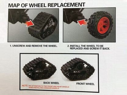 SURPASS High Speed Alloy RC Climbing Car CHANGE THE WHEELS dealonline.co.nz