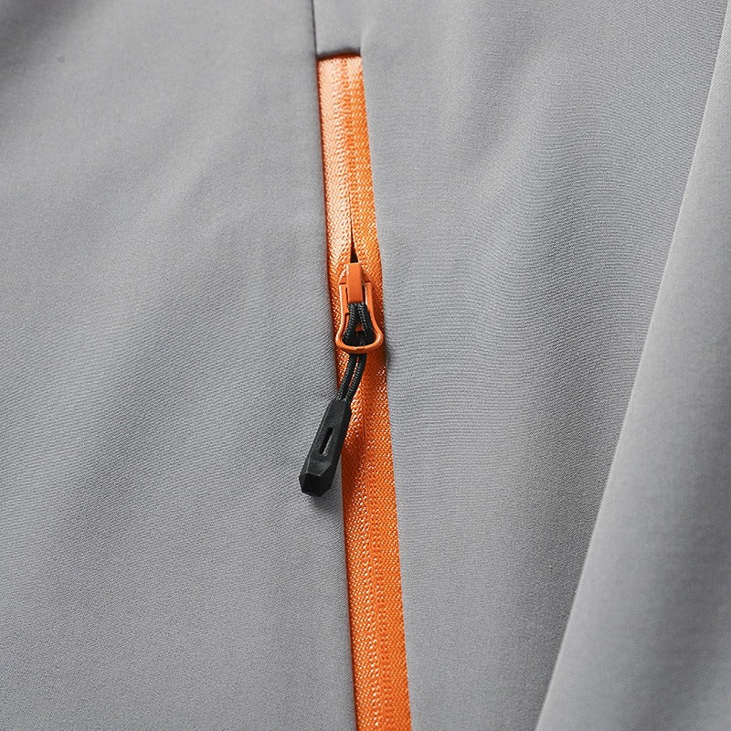 Men's Windproof Softshell Jacket — Waterproof Hooded Outdoor Layer | Hiking & Adventure