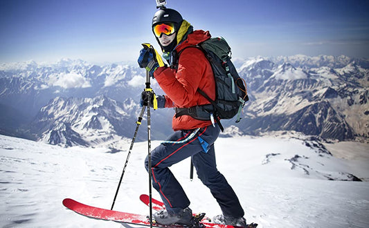 Hiking Poles Foldable 110–135 cm – 7075 Aluminium Trekking Poles ECOTREK