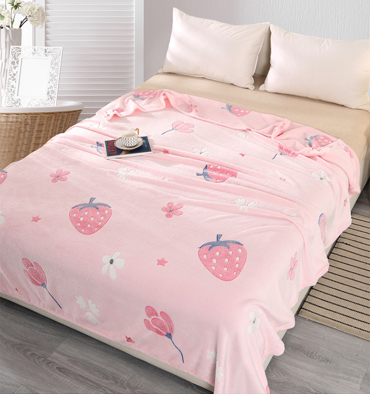 Fleece Blanket Soft Comfy Plush Winter Warm 200cm