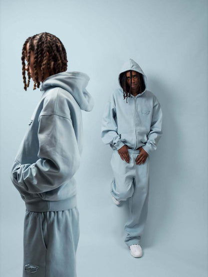 Casual Straight-Leg Sweatpants