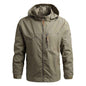 Men's Waterproof Sports Jacket — Power Bank Pocket & Cable Port | Spring & Autumn Outdoor