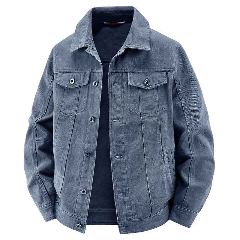 Casual Denim Jacket Relaxed Fit